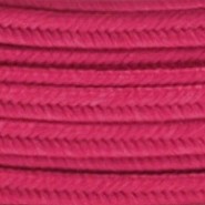 Soutache trim cord 3mm - Dark lilace rose